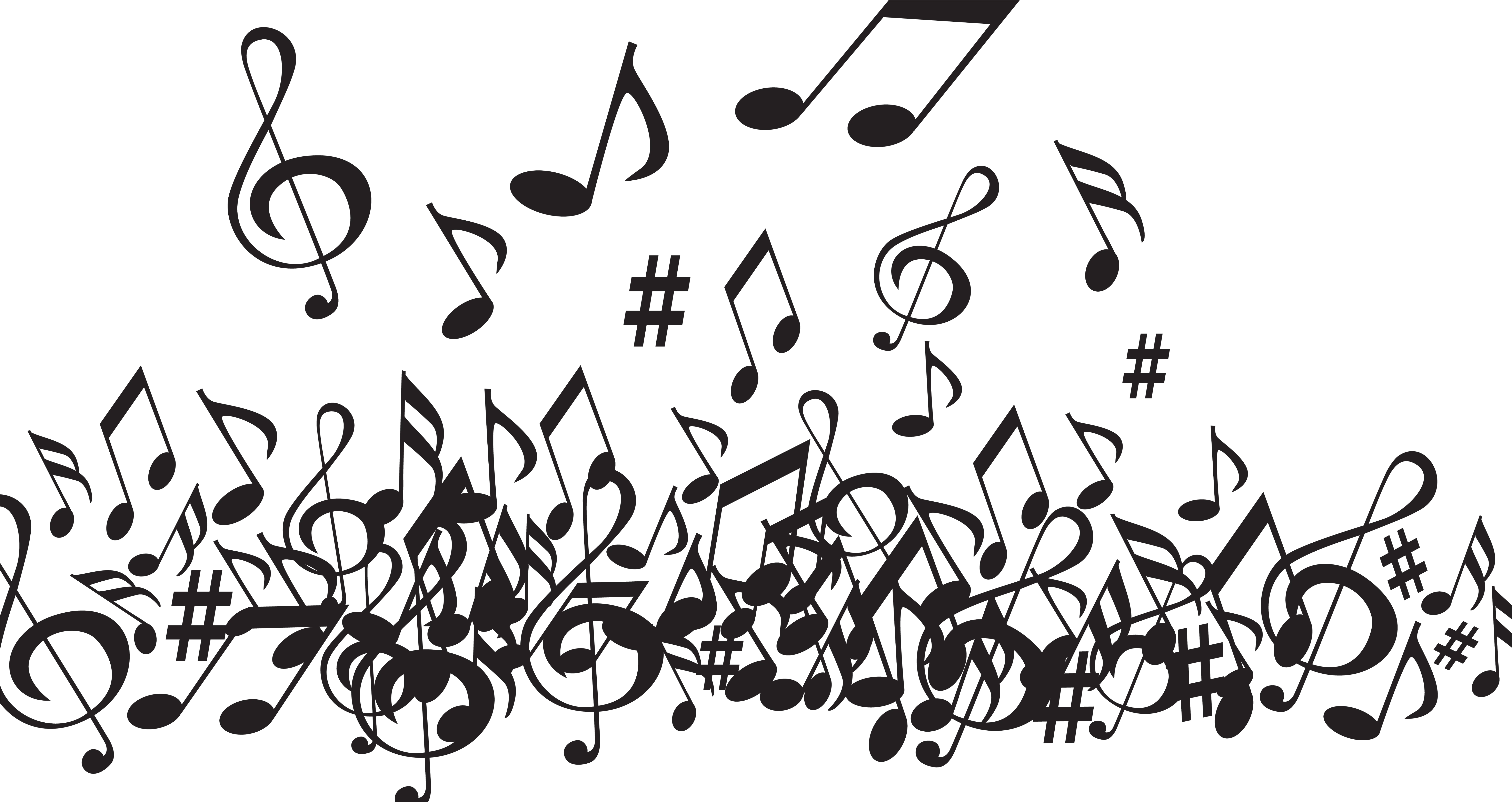 Detail Music Notes Transparent Png Number 14