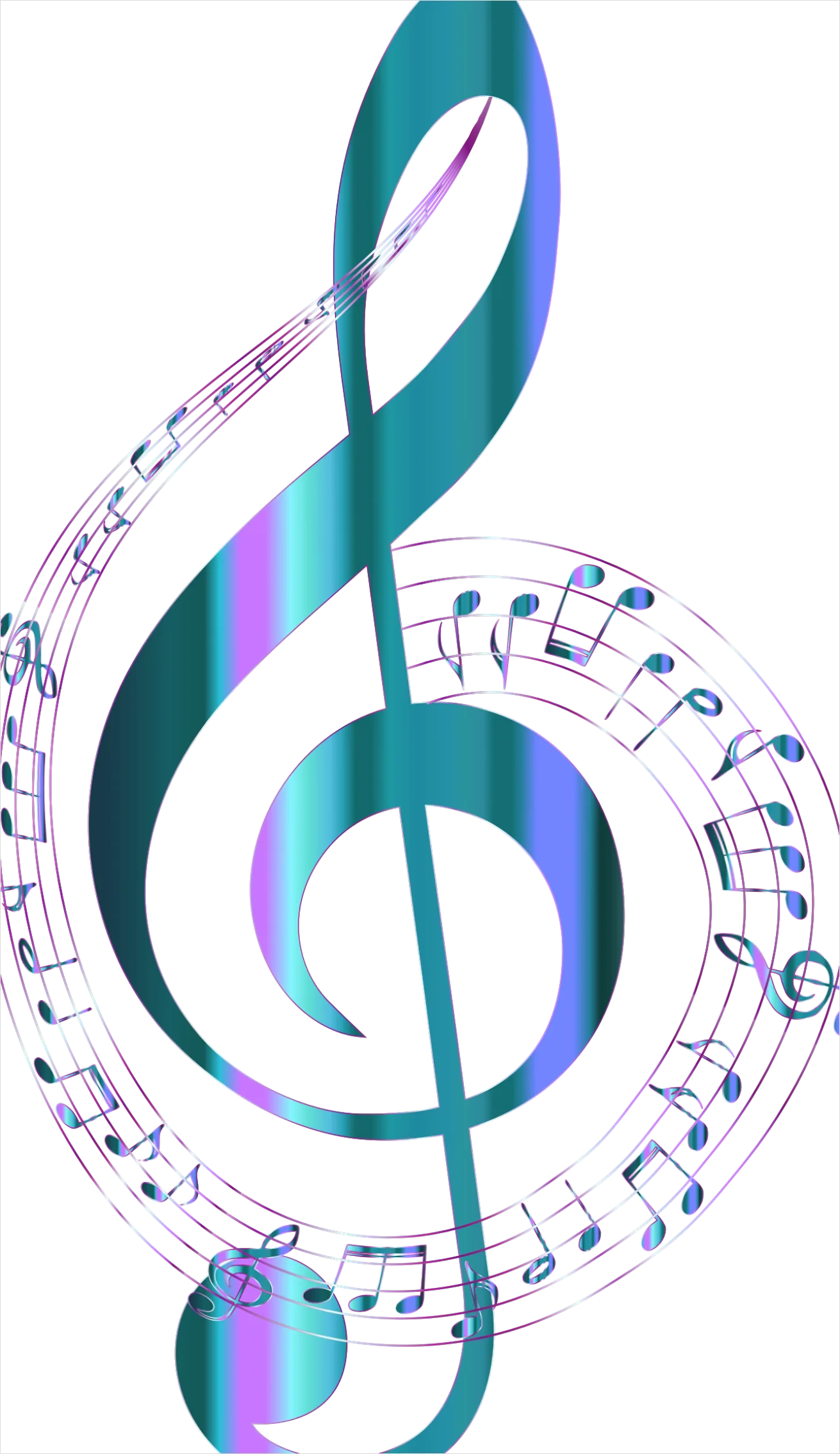 Detail Music Notes Transparent Png Number 3