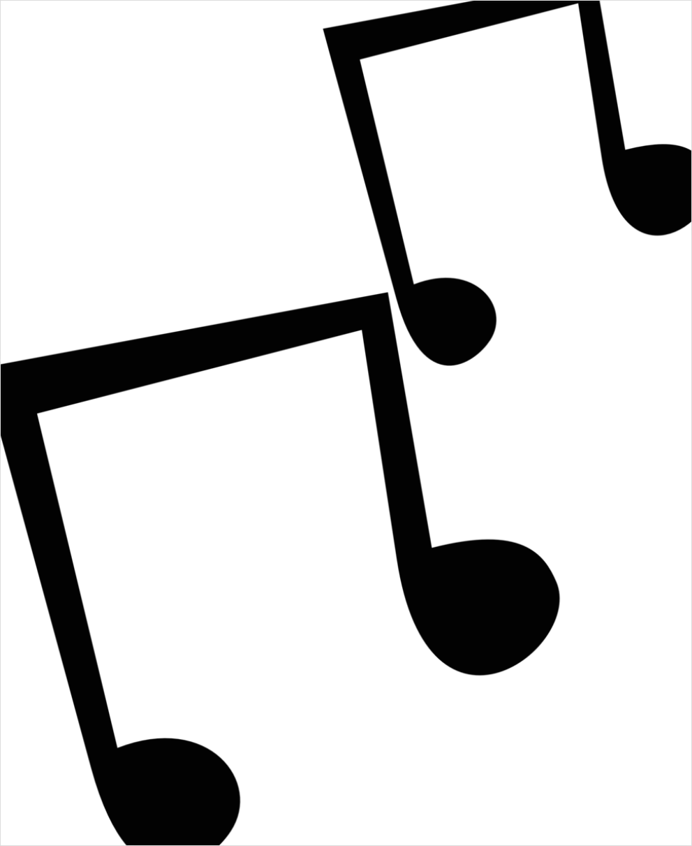 Detail Music Notes Transparent Png Number 8