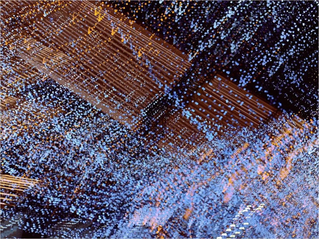 Detail ölmalerei Pinselstriche Nahaufnahme Leinwand Number 14