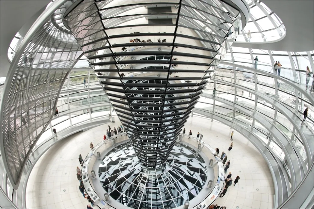 Detail Reichstag Kuppel Innenansicht Berlin Number 10