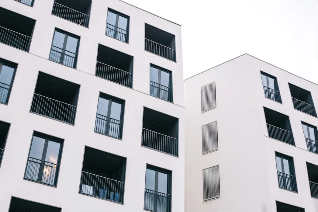Detail Reihenhaus Fassade In Der Stadt Number 6