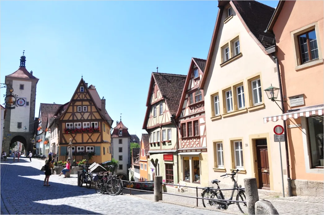 Detail Rothenburg Ob Der Tauber Altstadt Panorama Number 2
