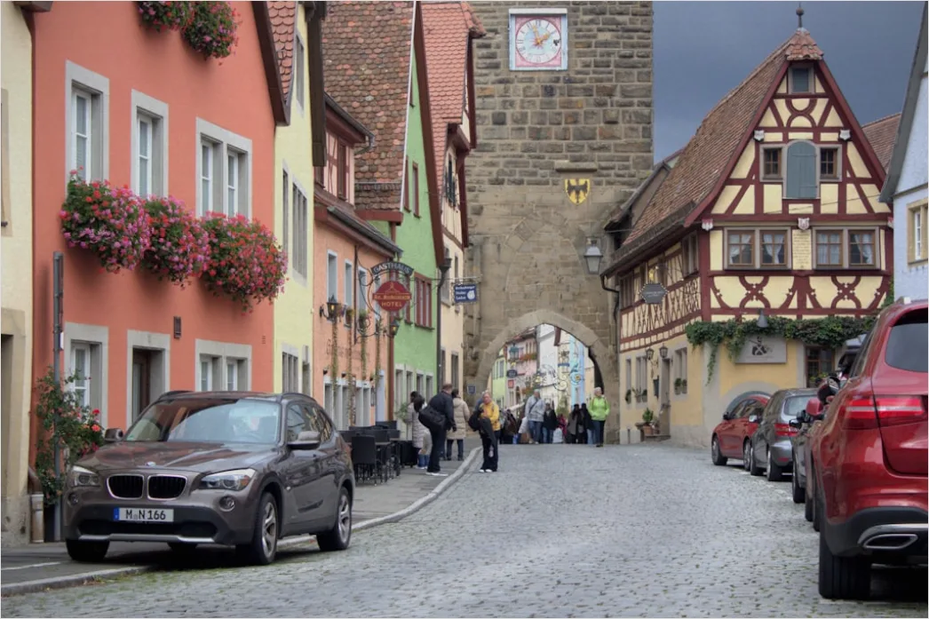 Detail Rothenburg Ob Der Tauber Altstadt Panorama Number 11