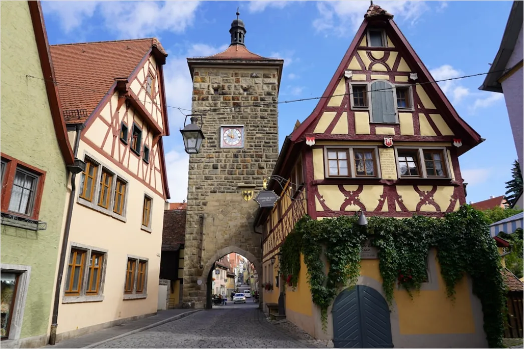 Detail Rothenburg Ob Der Tauber Altstadt Panorama Number 15