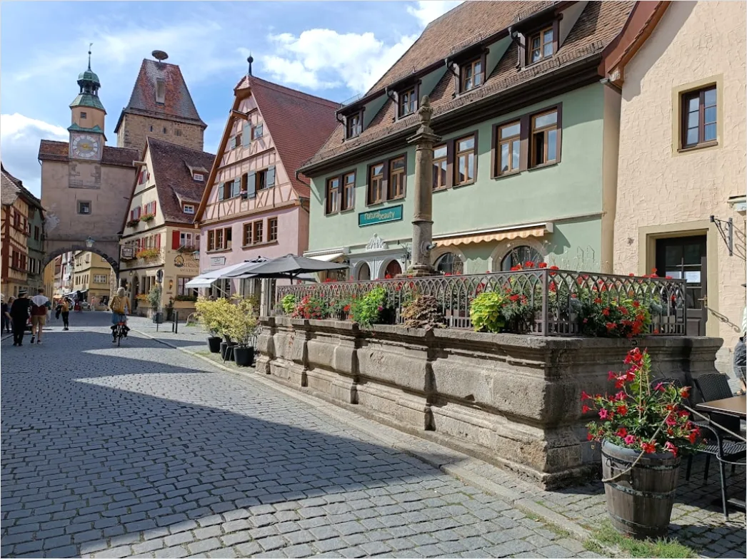 Detail Rothenburg Ob Der Tauber Altstadt Panorama Number 6