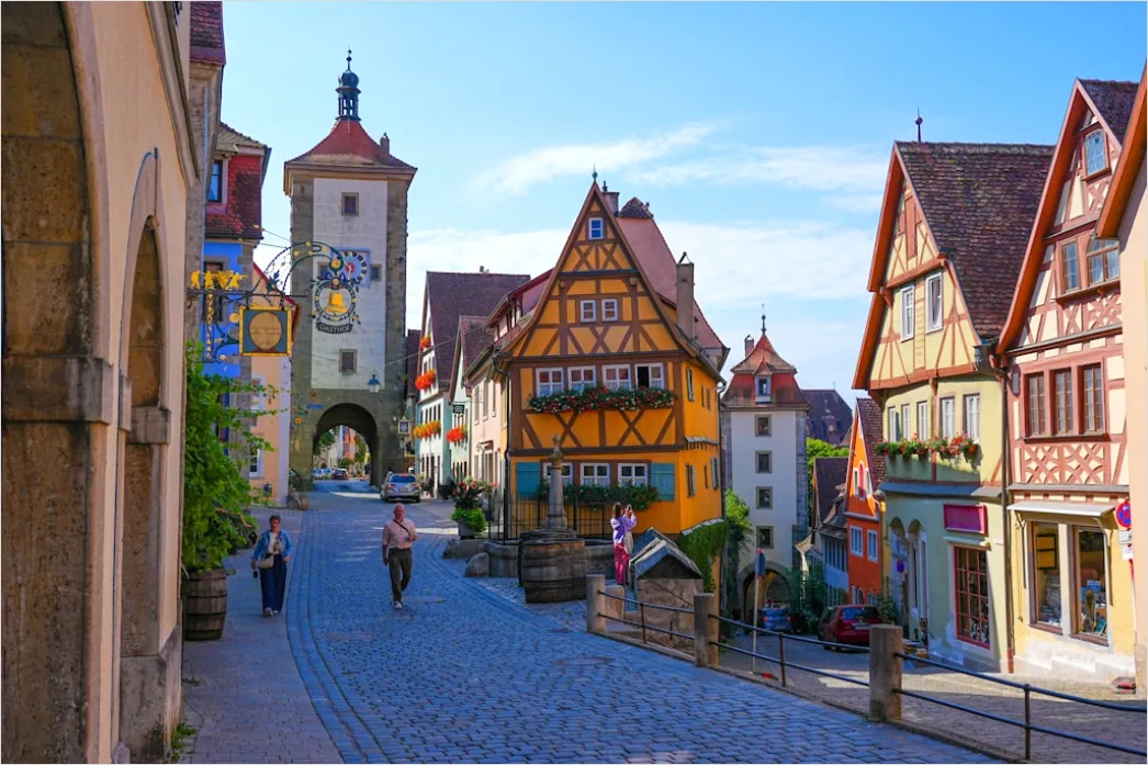 Detail Rothenburg Ob Der Tauber Altstadt Panorama Number 7