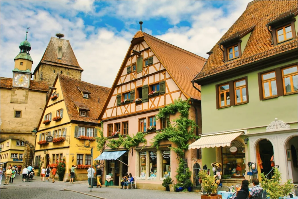Detail Rothenburg Ob Der Tauber Altstadt Panorama Number 8