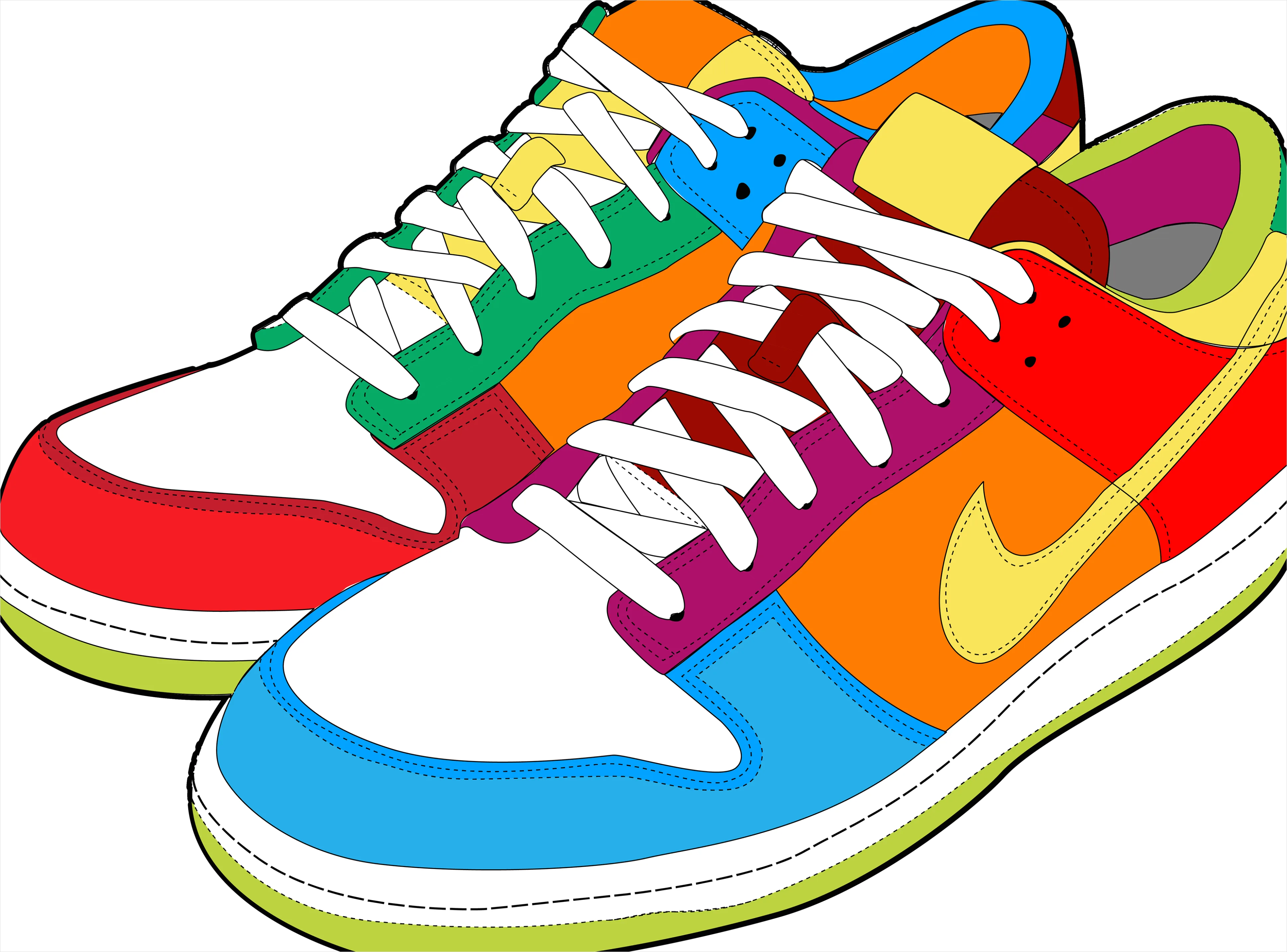 Detail Sneaker Transparent Png Number 6