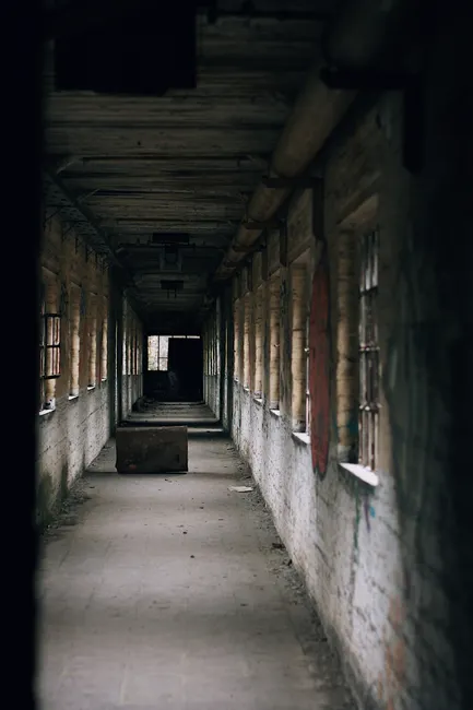 Verlassene Fabrik Lost Place Innenraum 0733
