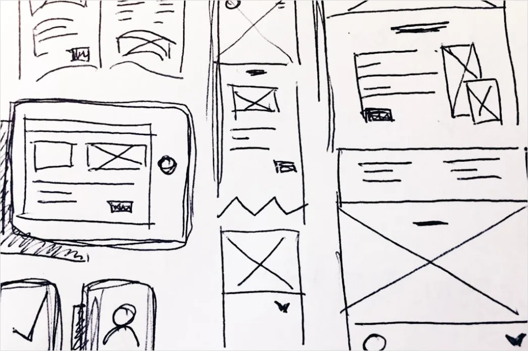Detail Whiteboard Illustration Geschäftssymbole Handgezeichnet Number 17