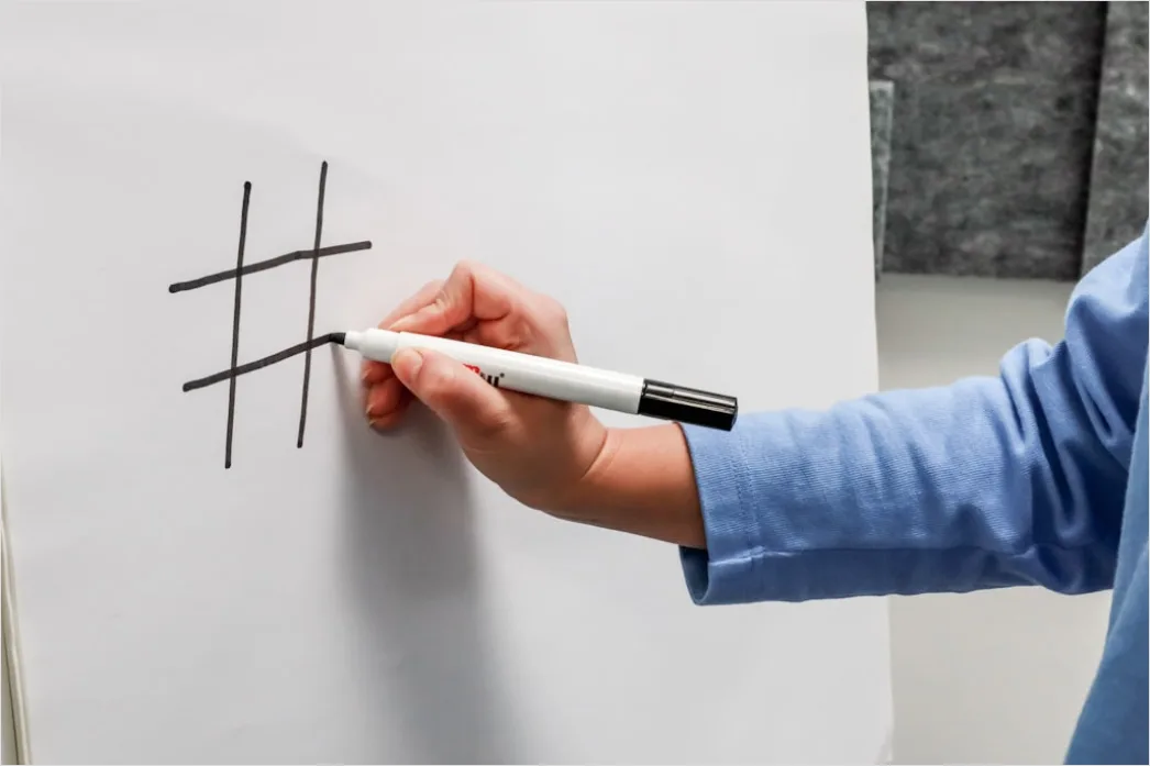 Detail Whiteboard Illustration Geschäftssymbole Handgezeichnet Number 5