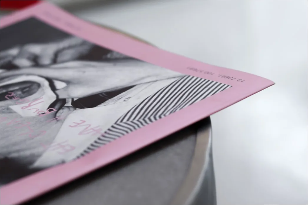 Detail Zine Illustration Spread Nahaufnahme Tisch Number 4