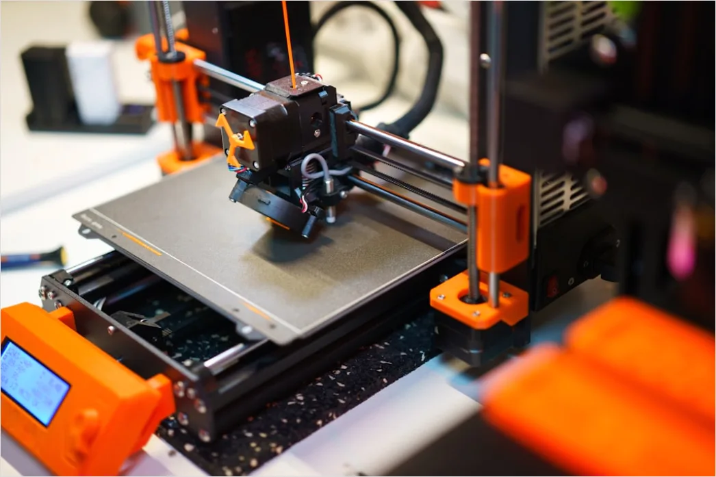 Detail 3d Printer Printing Prototype Close Up Macro Number 18