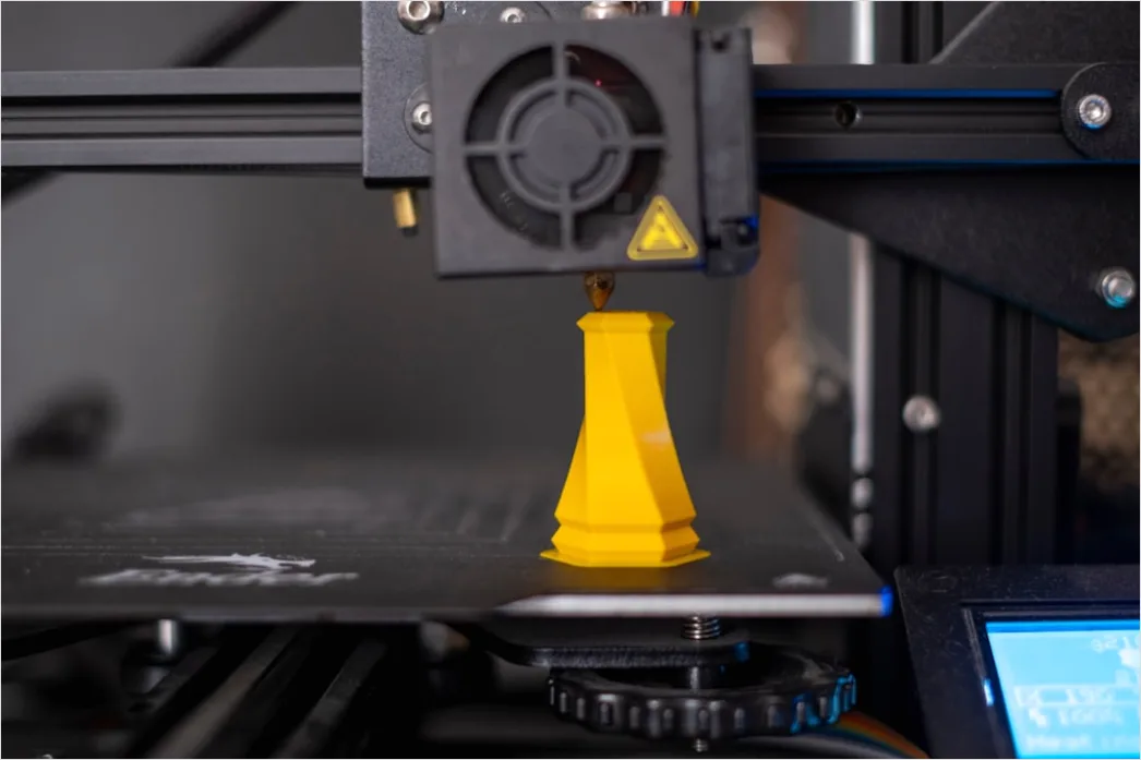 Detail 3d Printer Printing Prototype Close Up Macro Number 5