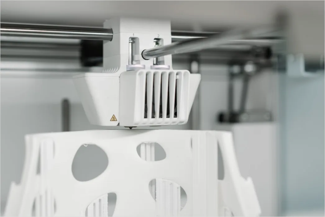 Detail 3d Printer Printing Prototype Close Up Macro Number 6