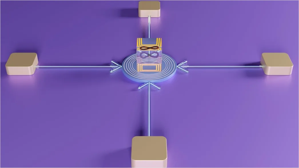 Detail Cloud Computing Concept Illustration Connected Servers Number 13