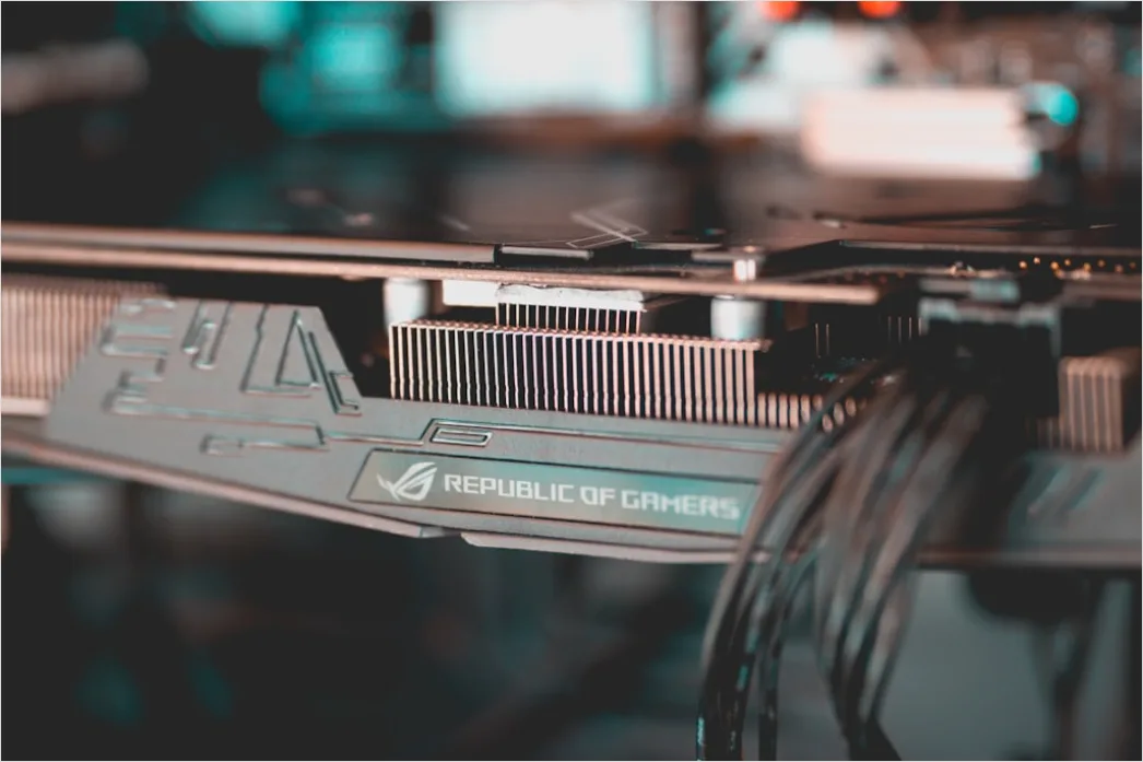 Detail Crypto Mining Rig Hardware Close Up Photo Number 2