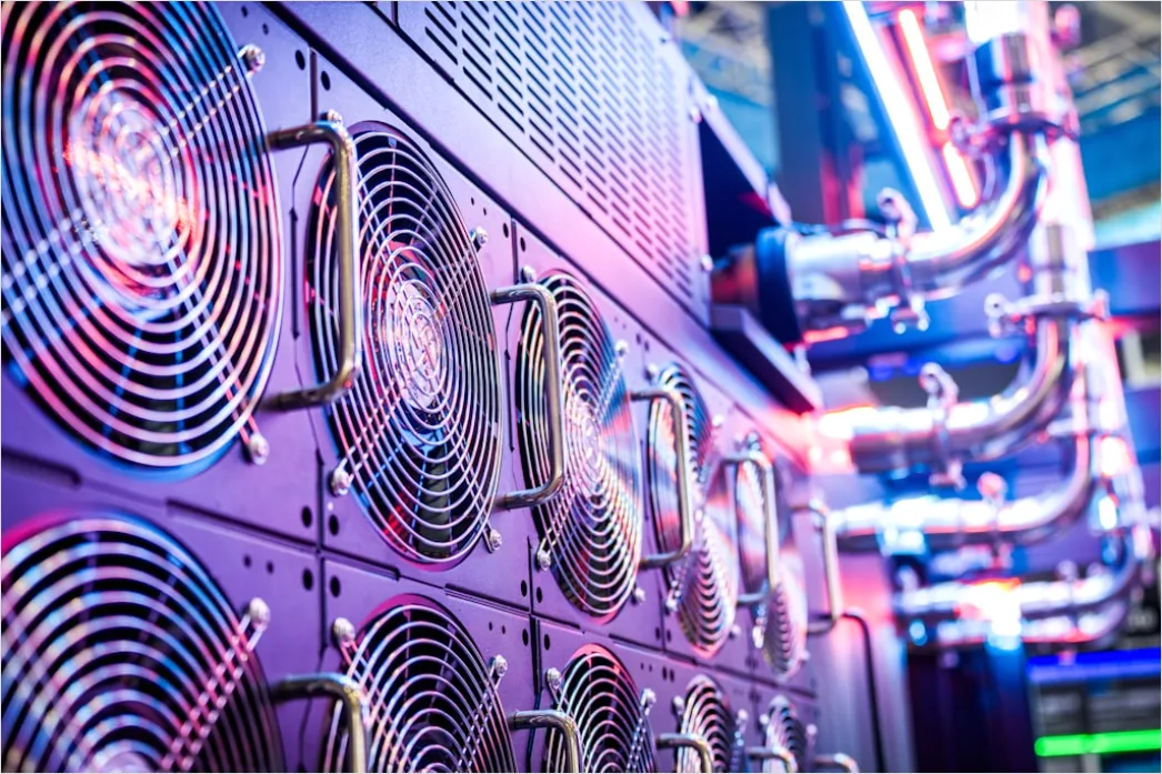 Detail Crypto Mining Rig Hardware Close Up Photo Number 13
