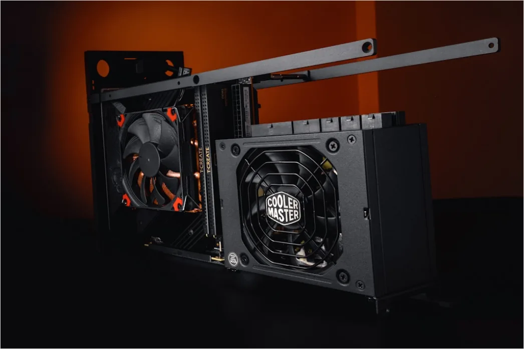 Detail Crypto Mining Rig Hardware Close Up Photo Number 17