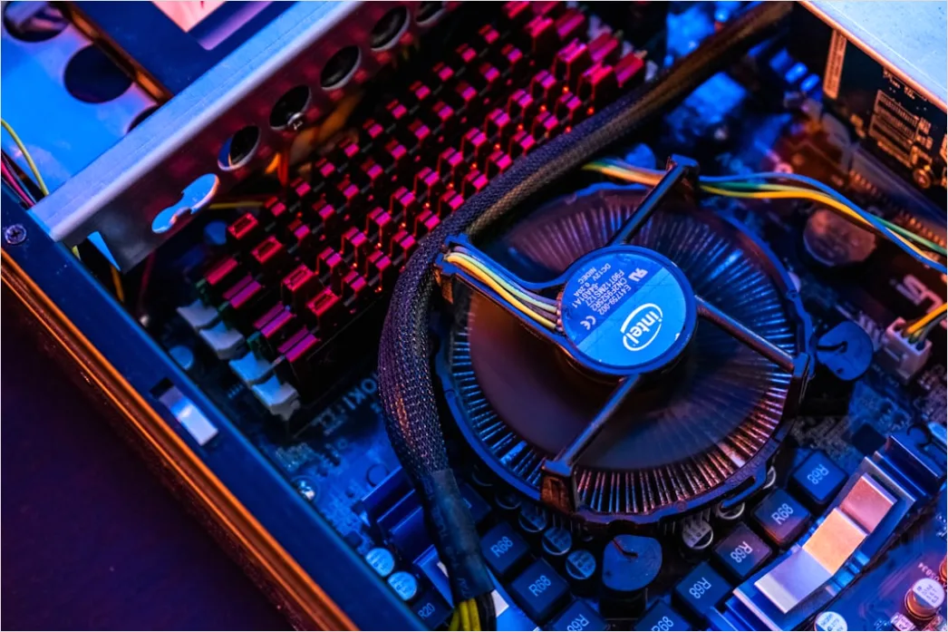 Detail Crypto Mining Rig Hardware Close Up Photo Number 18