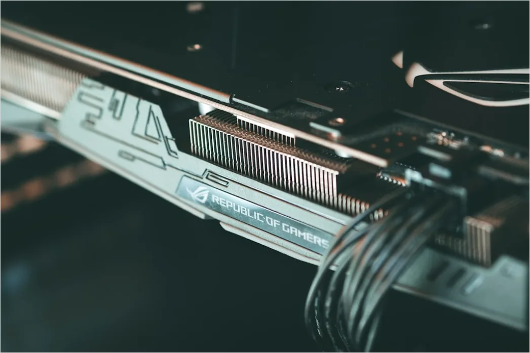 Detail Crypto Mining Rig Hardware Close Up Photo Number 3