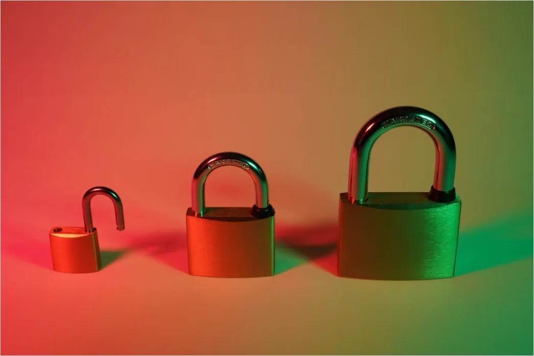 Detail Cybersecurity Concept Background Lock And Code Number 10