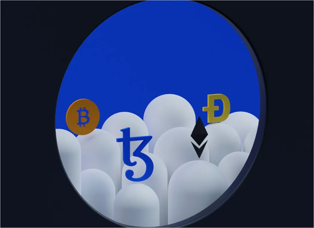Detail Decentralized Finance Defi Concept Illustration Number 8