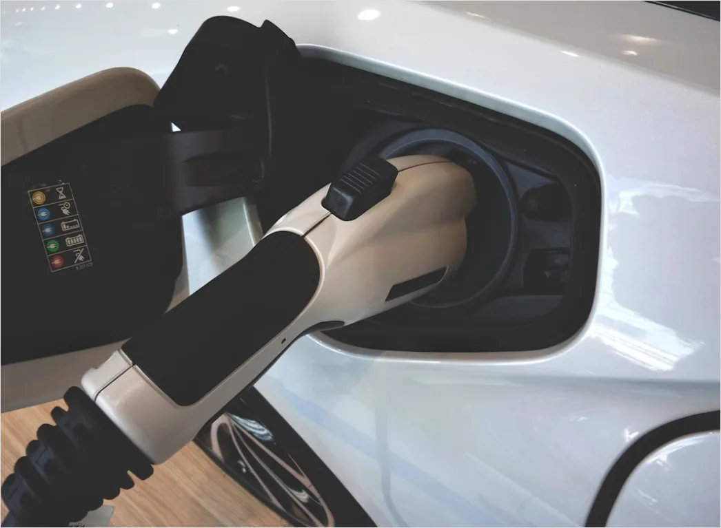 Detail Electric Vehicle Charging Station Close Up Cable Number 12