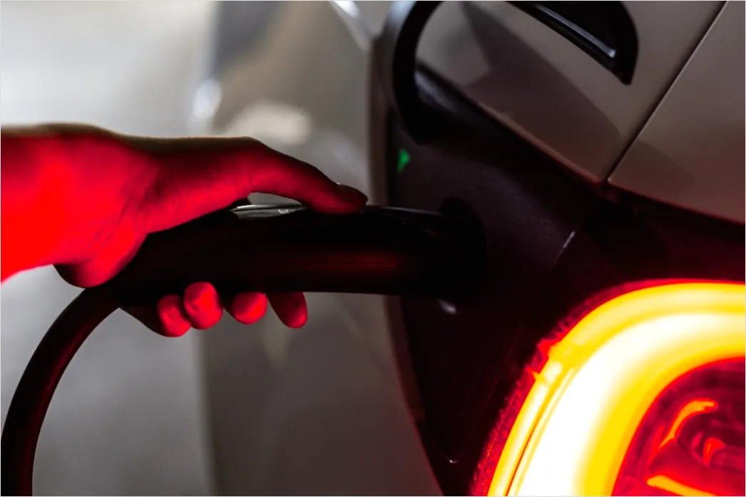 Detail Electric Vehicle Charging Station Close Up Cable Number 13