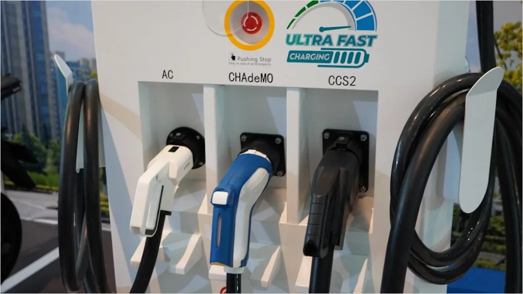 Detail Electric Vehicle Charging Station Close Up Cable Number 15