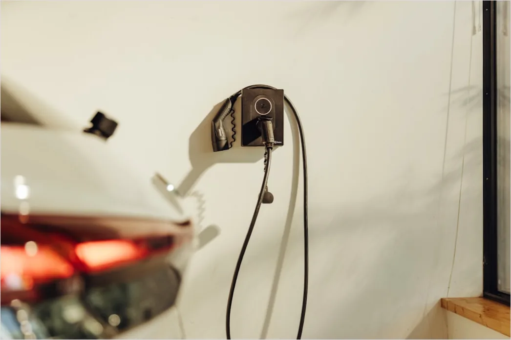 Detail Electric Vehicle Charging Station Close Up Cable Number 16