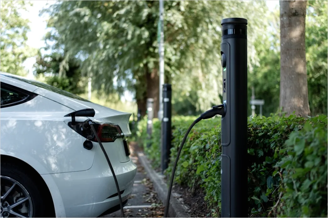Detail Electric Vehicle Charging Station Close Up Cable Number 10