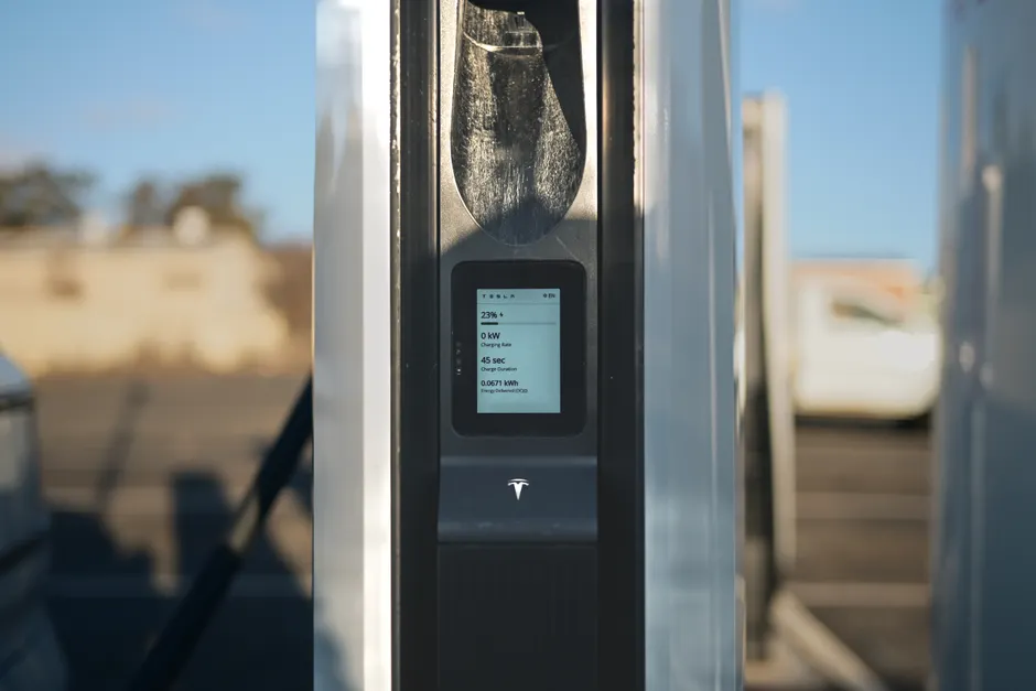 Detail Ev Charging Concept With Glowing Icons Overlay Number 12