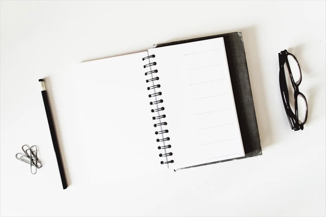 Detail Exam Preparation Checklist Notebook Flat Lay Number 2