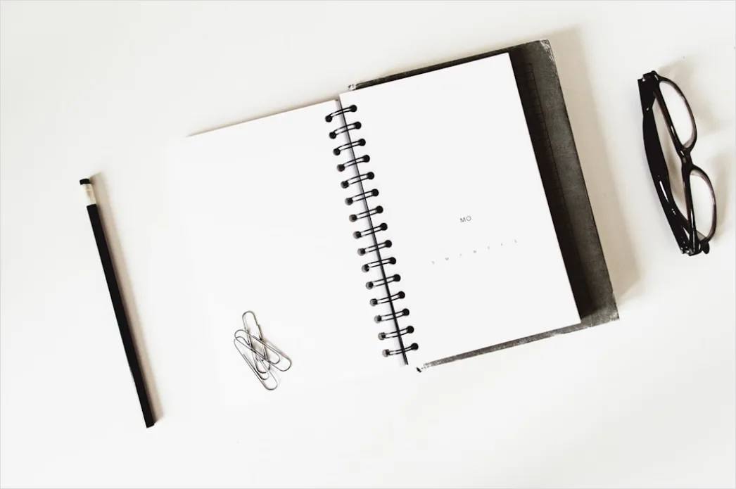 Detail Exam Preparation Checklist Notebook Flat Lay Number 4