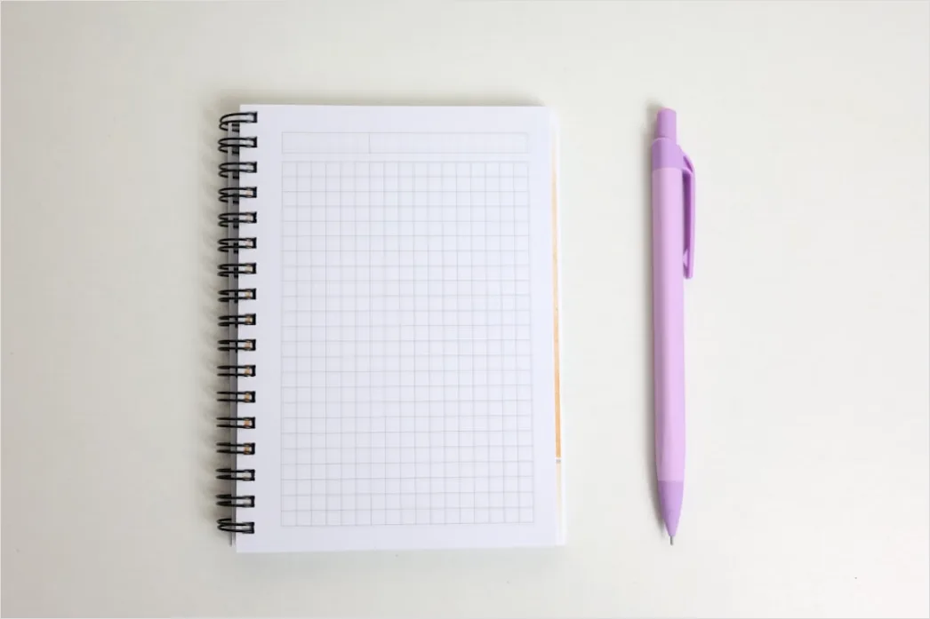 Detail Exam Preparation Checklist Notebook Flat Lay Number 9