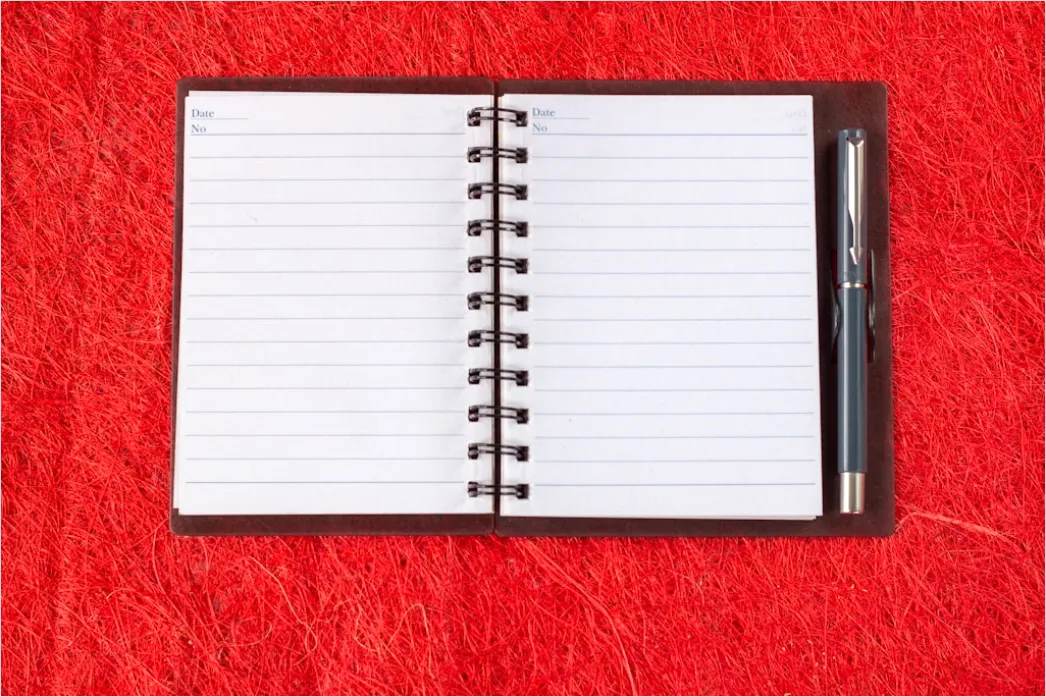 Detail Exam Preparation Checklist Notebook Flat Lay Number 10