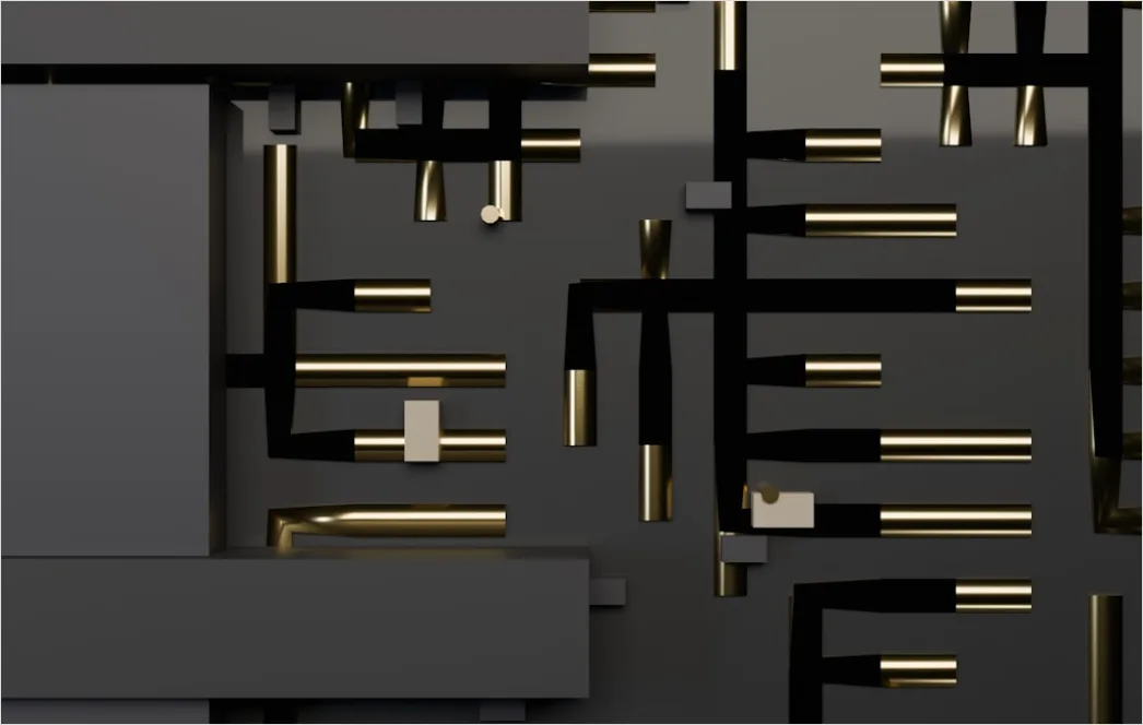 Detail Futuristic Technology Background Abstract Circuit Lines Number 19