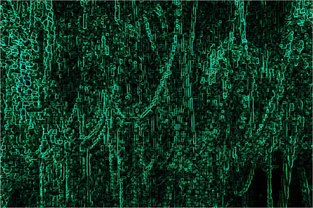 Detail Futuristic Technology Background Abstract Circuit Lines Number 4