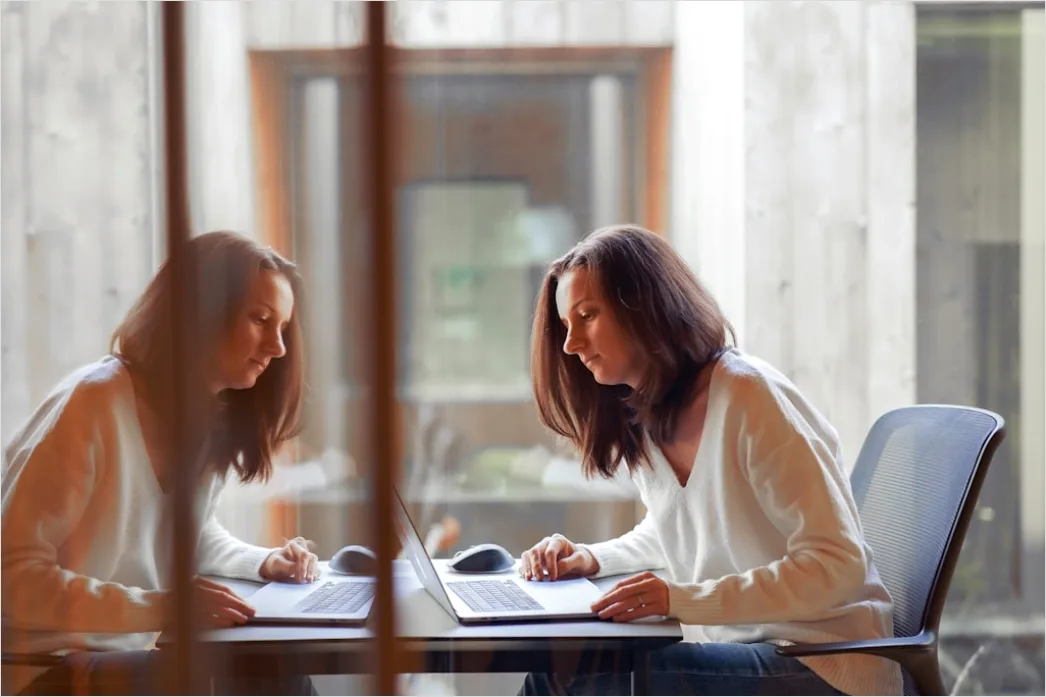Detail High School Teacher Helping Student At Desk Number 18