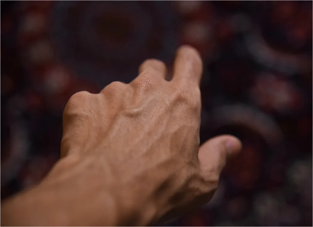 Detail Holographic Interface Concept Hand Gesture Control Number 14