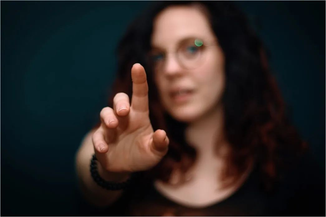 Detail Holographic Interface Concept Hand Gesture Control Number 4