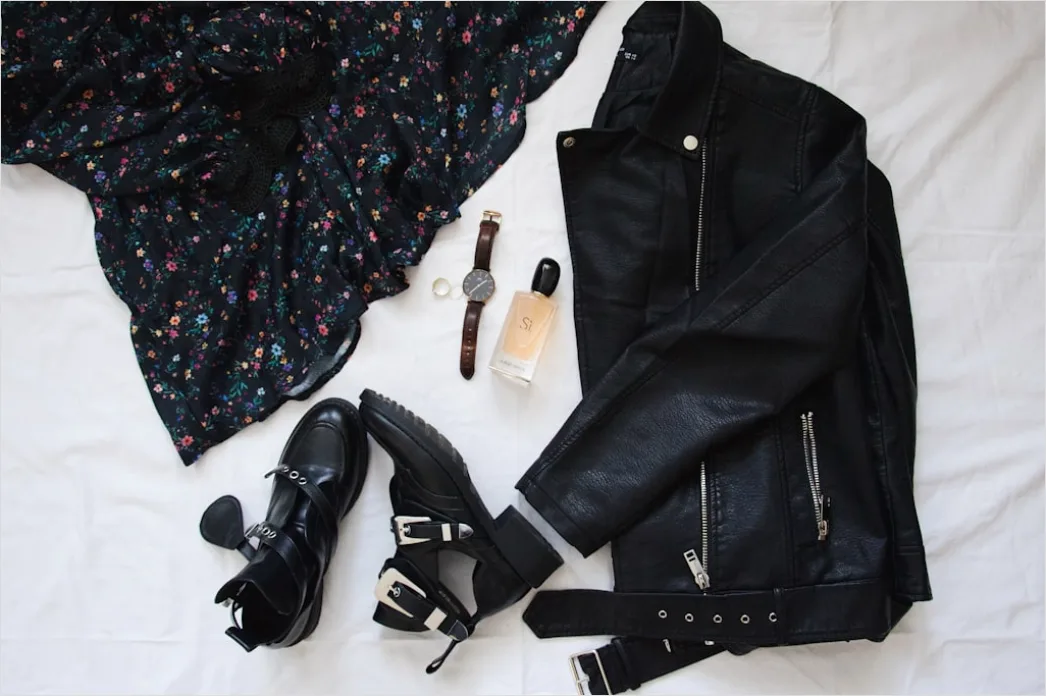Detail Lederjacke Outfit Ideen Damen Casual Number 7