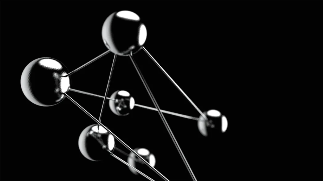 Detail Machine Learning Concept Illustration Neural Network Number 13