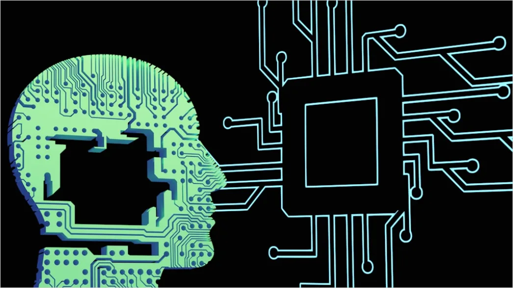 Detail Machine Learning Concept Illustration Neural Network Number 15