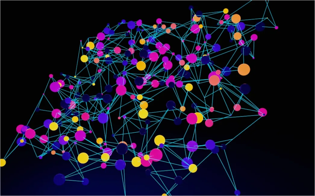 Detail Machine Learning Concept Illustration Neural Network Number 16