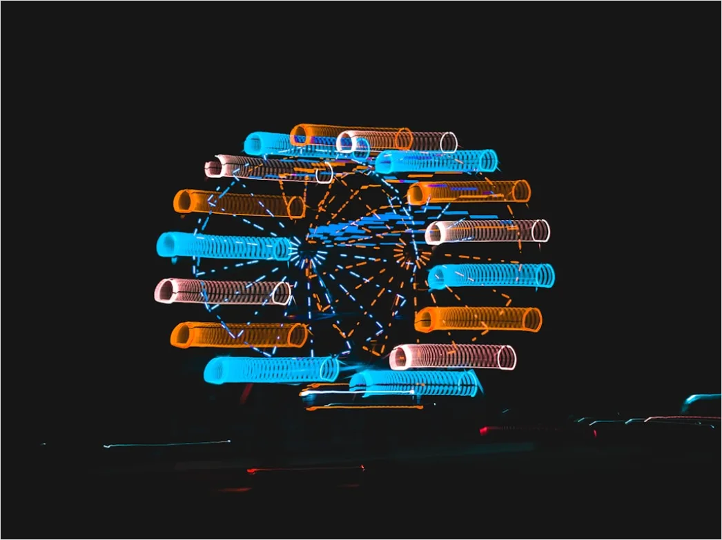 Detail Machine Learning Concept Illustration Neural Network Number 17