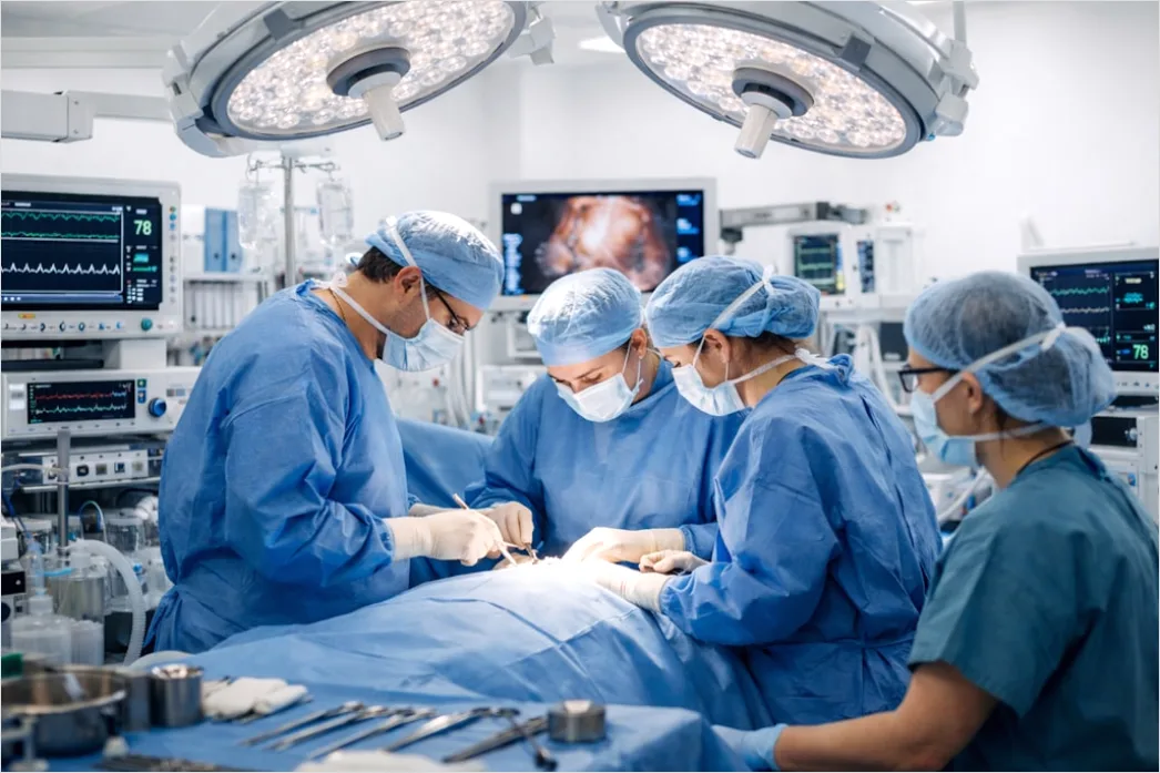 Detail Medical Robot Surgery Concept Operating Room Number 4