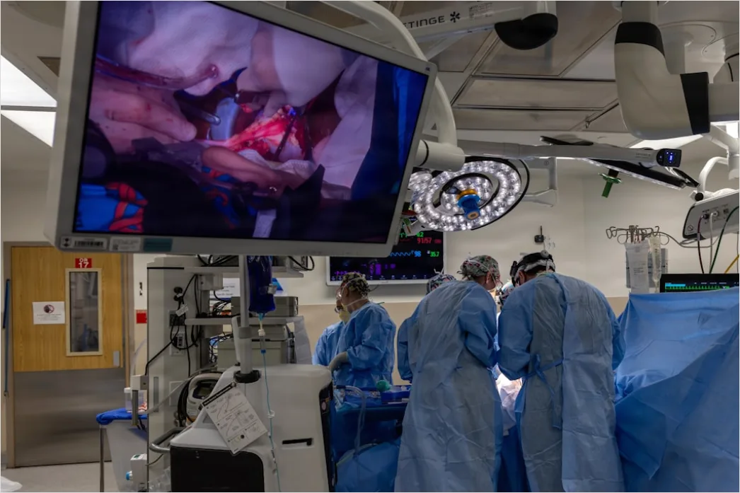 Detail Medical Robot Surgery Concept Operating Room Number 6